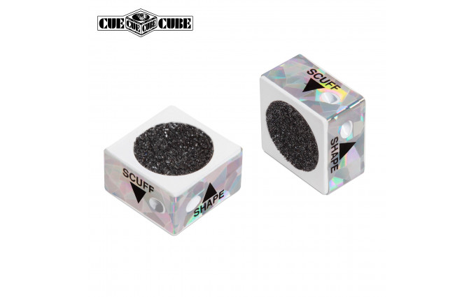 Инструмент для обработки наклейки Cue Cube белый Инструмент для обработки наклейки Cue Cube белый