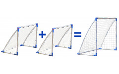 Разборные ворота-трансформеры для футбола, флорбола, гандбола  "Vinger 2 в 1" (183х152х91,5 см, 122 х 91 х 61 см) Разборные ворота-трансформеры для футбола, флорбола, гандбола  "Vinger 2 в 1" (183х152х91,5 см, 122 х 91 х 61 см)